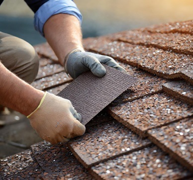 Apply starter shingles after selecting
